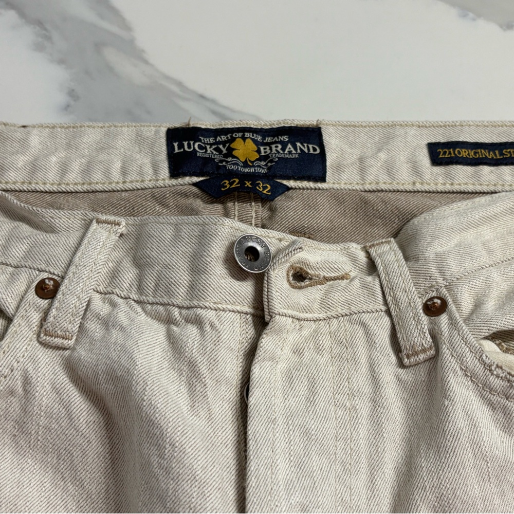 Lucky Brand Beige Denim Pants